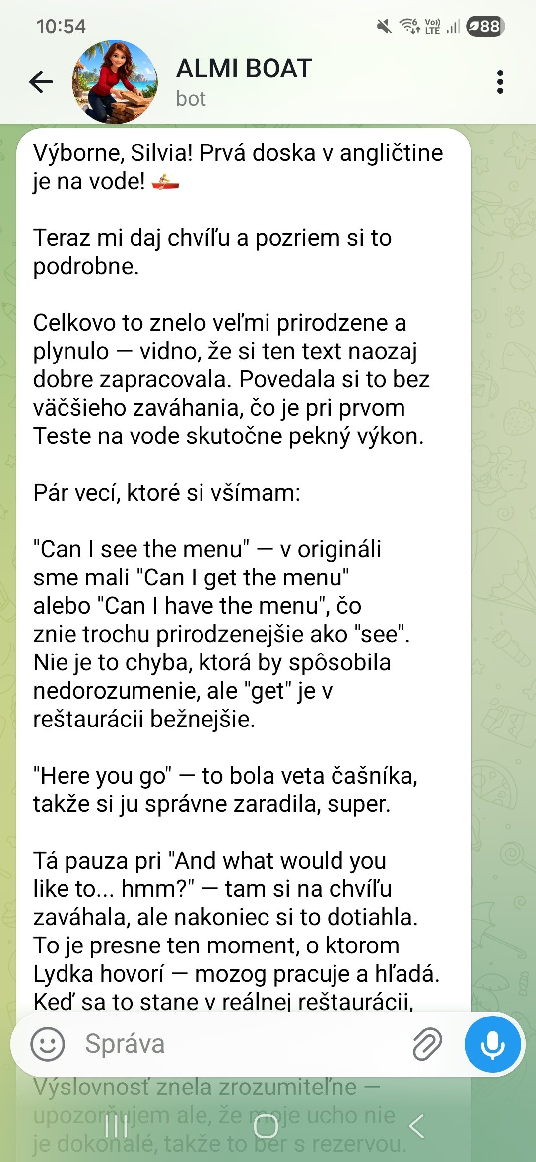 Vyhodnotenie Testu na vode – spätná väzba od ALMI BOAT